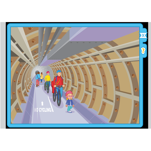 Tunnel scene